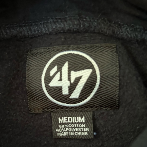 '47 Boston Red Sox Hoodie Sweatshirt Size Medium - Picture 2 of 2